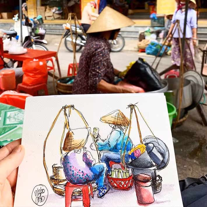 Ở phần giới thiệu bản thân, họa sĩ này tiết lộ mình còn nhận được giải thưởng danh dự từ trưởng khoa. Barnes còn có bằng cử nhân Mỹ thuật và Nhân học Xã hội, chuyên ngành Nghiên cứu Đông Nam Á.