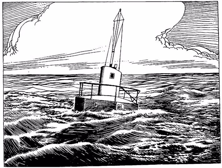 Ngoài xuồng cao su bơm hơi, năm 1940, Không quân Đức quốc xã còn phát triển một phao cứu hộ nổi có tên Rettungsboje.