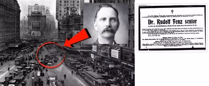 Kể từ đó, Rudolph Fentz không bao giờ xuất hiện lần nữa. Điều kỳ lạ hơn là người đàn ông tử vong năm 1950 ở Quảng trường Thời đại giống hệt với những miêu tả về Rudolph Fentz của người con dâu.