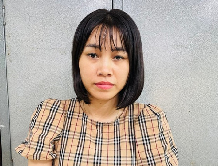 Phạm Thị Huyền – cầm đầu nhóm nghi phạm tại TP Lào Cai.