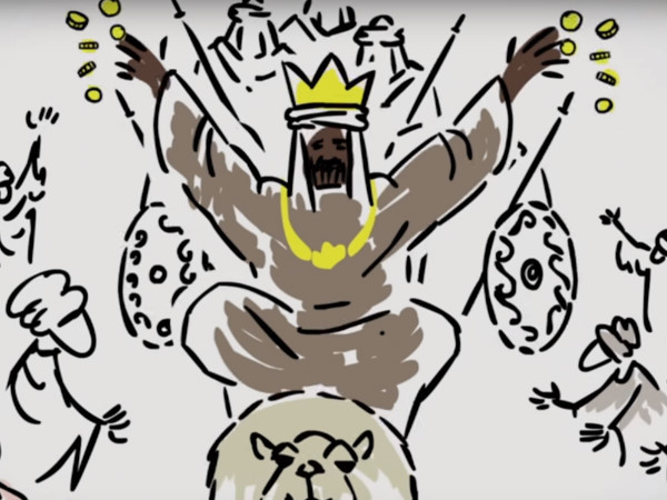 Khi đi qua Alexandria, Ai Cập, vị vua giàu có nhất lịch sử thế giới đã phân phát vàng cám cho người nghèo, mua thức ăn cho đoàn tùy tùng và mua đồ lưu niệm mang về quê hương.