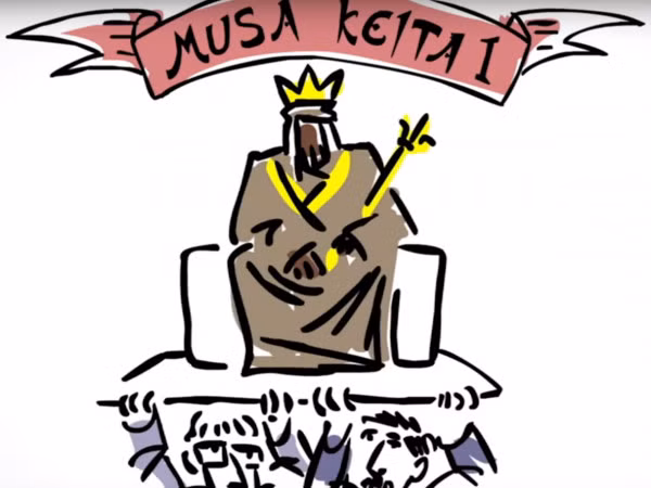 Một số chuyên gia nhận định rằng, dưới thời hoàng đế Mansa Musa, đế quốc Mali là nơi sản xuất vàng lớn nhất thế giới. Nhờ sở hữu nguồn tài nguyên quý giá này, kho bạc của Mansa Musa ngày càng lớn.