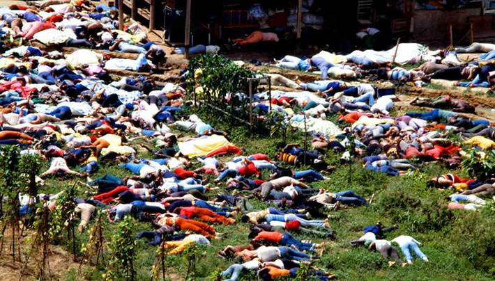 Vào ngày ra về, ông Ryan bố trí cho những tín đồ muốn rời khỏi Jonestown vào đoàn xe của ông. Tuy nhiên, sự việc bị phát hiện nên thành viên của giáo phái đã tấn công đoàn xe của ông Ryan. Hậu quả là nghị sĩ Mỹ và 4 người khác thiệt mạng.