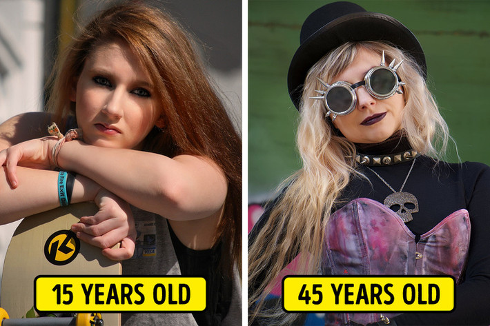 Phụ nữ trải qua tuổi thiếu niên hai lần: Thời thiếu niên lần thứ hai của phụ nữ (hay còn gọi là tiền mãn kinh), xảy ra ở độ tuổi 40. Nó thường được đặc trưng bởi dấu hiệu kinh nguyệt không đều, đổ mồ hôi ban đêm và những thứ không dễ chịu khác.