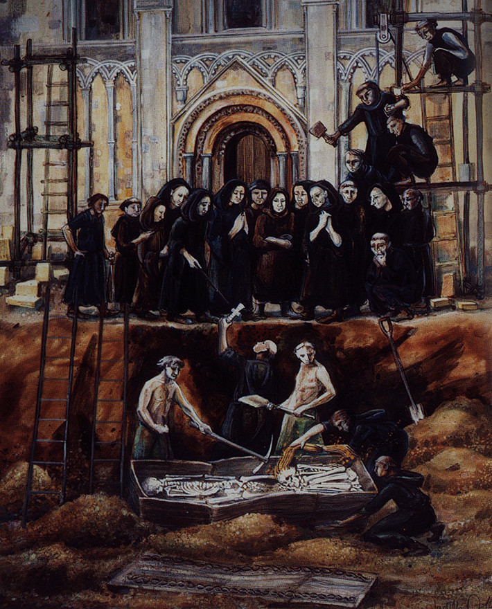 Trong số này, các sinh viên ngành y thực hiện nhiều phẫu thuật mở hộp sọ trên các tử thi.