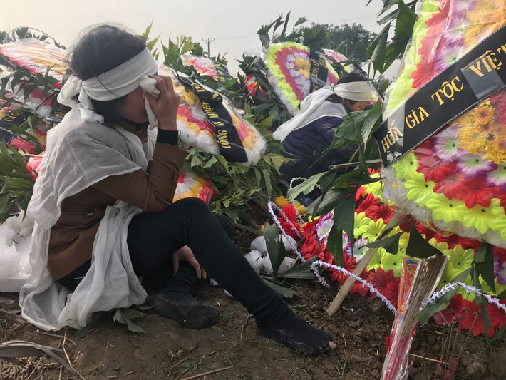Nỗi đau tột cùng của người nhà nạn nhân.