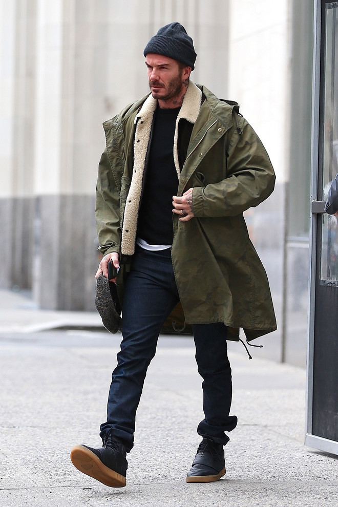 Beckham không gò bó theo một phong cách nhất định mà liên tục biến hóa linh hoạt.