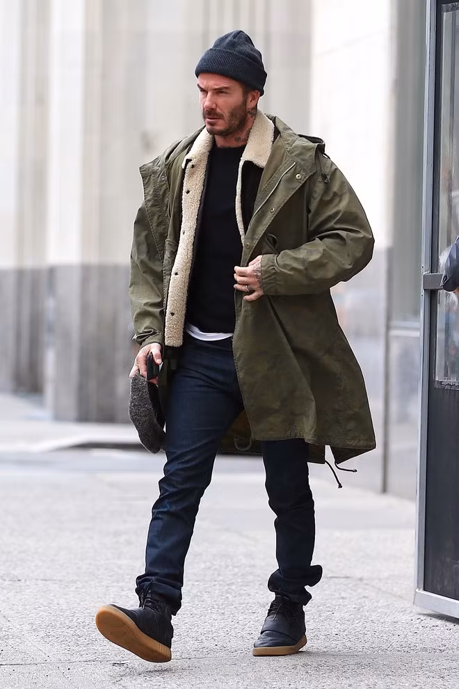 Beckham không gò bó theo một phong cách nhất định mà liên tục biến hóa linh hoạt.