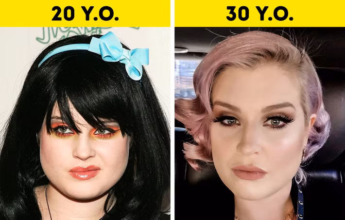 Họ bắt kịp xu hướng thời trang: Chúng ta thường rất khó phân biệt một phụ nữ 20 tuổi với 30 tuổi bởi phụ nữ hiện đại thường cập nhật xu hướng trang điểm và quần áo. Ở tuổi 20 hoặc 30, họ có thể sử dụng cùng một kiểu trang điểm, mặc cùng quần jean, áo phông và bất cứ thứ gì hợp thời trang trong mùa đó.