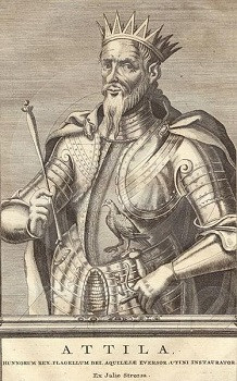 Trong buổi tiệc cưới, vui mừng vì cưới được người đẹp, hoàng đế Attlia uống nhiều rượu hơn rất nhiều so với ngày thường.