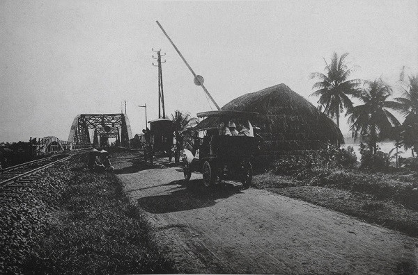 Cầu Bình Lợi hơn 100 năm trước.