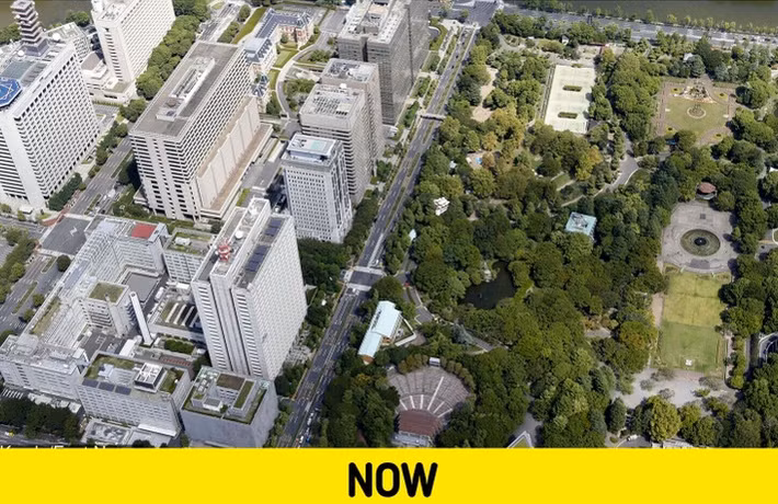 Đến hiện tại, thủ đô của Nhật Bản vô cùng sầm uất với nhiều tòa nhà chọc trời hiện đại được xây dựng san sát nhau.