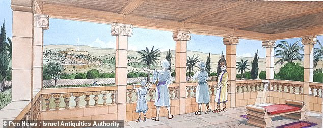 Các chuyên gia tìm thấy 3 đầu cột đá chạm khắc kỳ công, một số bộ phận của khung cửa sổ và nhiều dấu tích khác thuộc về một cung điện nguy nga tráng lệ từ thời kỳ Đền thờ Thứ Nhất (thế kỷ 10 - 6 trước Công nguyên).