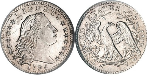 Trong phiên đấu giá năm 2013, đồng xu cổ "Flowing Hair" được bán với giá kỷ lục là 10 triệu USD.