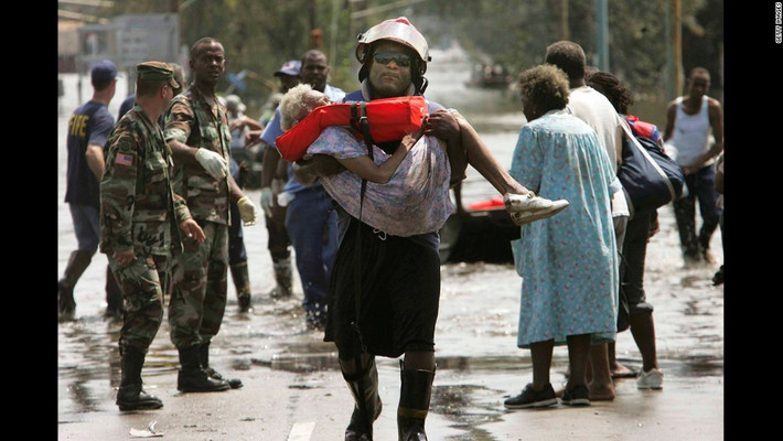 Không chỉ gây thương vong lớn về người, siêu bão Katrina còn trở thành thảm họa gây thiệt hại về kinh tế rất lớn.