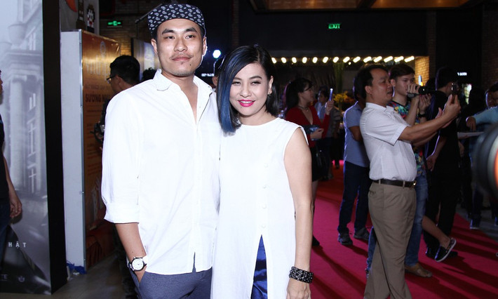 Cát Phượng và Kiều Minh Tuấn thường xuyên mặc đồ ton-sur-ton.