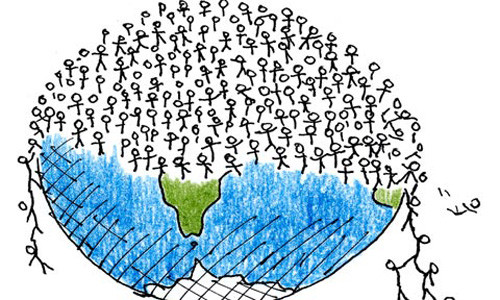 CIA còn "tiên đoán" dân số thế giới sẽ tăng thêm hơn 1 tỉ người, khiến dân số toàn cầu lên 7,2 tỉ người. Lời "tiên tri " này dường như khá chính xác với tình hình thực tế.