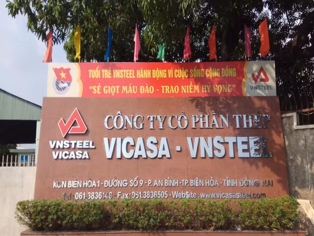 Công ty Thép Vicasa có quý lỗ nặng nhất từ khi lên sàn Cong ty Thep Vicasa co quy lo nang nhat tu khi len san