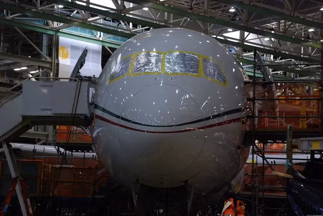 Choáng ngợp nhà máy sản xuất máy bay của Boeing ở Mỹ - Hình 8 Choang ngop nha may san xuat may bay cua Boeing o My-Hinh-8