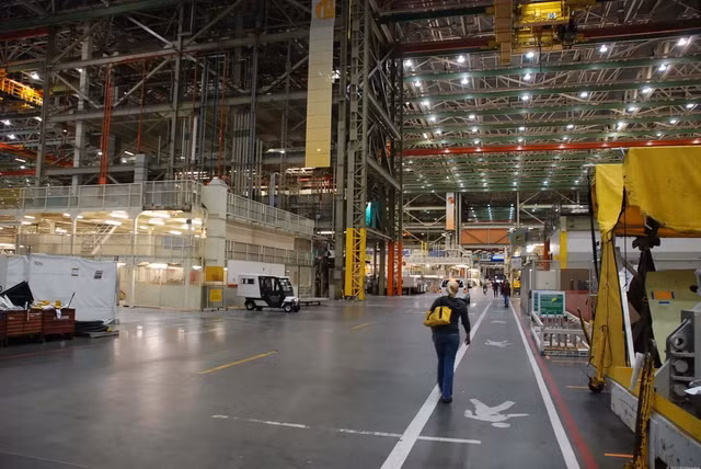 Choáng ngợp nhà máy sản xuất máy bay của Boeing ở Mỹ - Hình 2 Choang ngop nha may san xuat may bay cua Boeing o My-Hinh-2