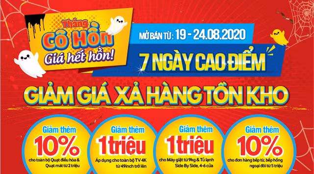 Ti vi, tu lanh giam gia sau trong thang co hon