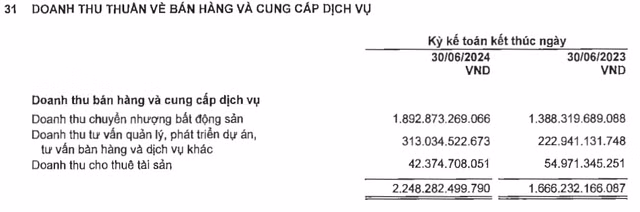 Novaland có lãi trở lại nhờ doanh thu từ hoạt động tài chính Novaland co lai tro lai nho doanh thu tu hoat dong tai chinh