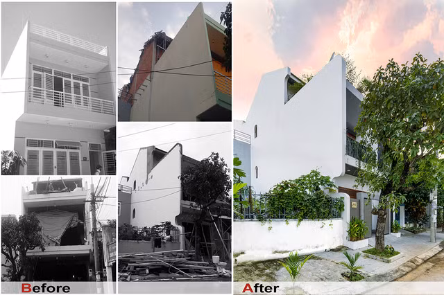 Cận cảnh ngôi nhà cũ lột xác thành nhà phố hiện đại, đẹp mỹ mãn Can canh ngoi nha cu lot xac thanh nha pho hien dai, dep my man