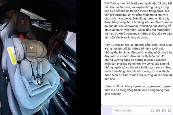 Vì sao đại gia Cường Đô la tạm biệt hành trình siêu xe? Vi sao dai gia Cuong Do la tam biet hanh trinh sieu xe?