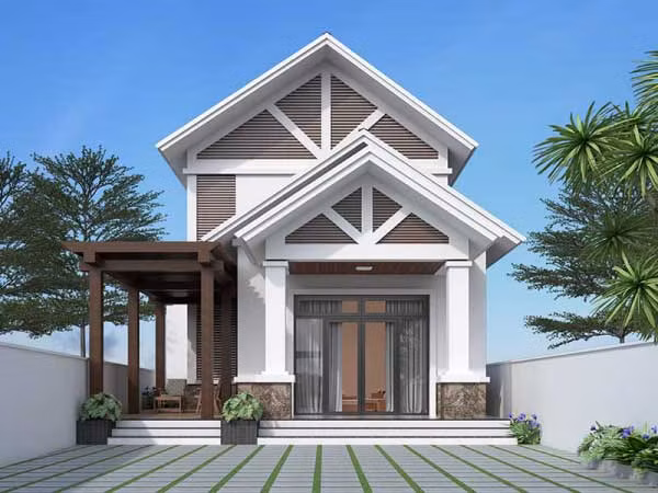 Top 10 mẫu nhà mái thái vừa đẹp vừa nhiều ưu điểm - Hình 3 Top 10 mau nha mai thai vua dep vua nhieu uu diem-Hinh-3
