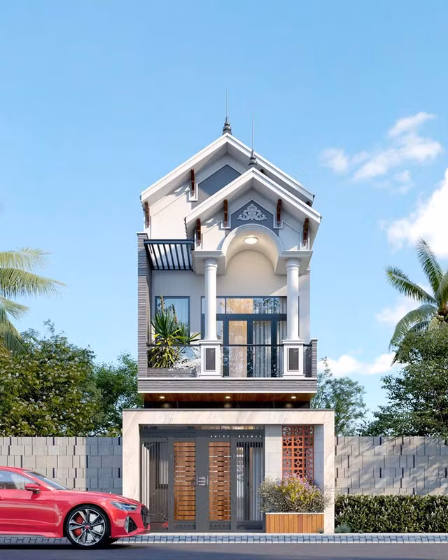 Top 10 mẫu nhà mái thái vừa đẹp vừa nhiều ưu điểm - Hình 10 Top 10 mau nha mai thai vua dep vua nhieu uu diem-Hinh-10