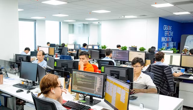Cận cảnh FPT Tower 100.000m2 hoành tráng nhất Việt Nam - Hình 8 Can canh FPT Tower 100.000m2 hoanh trang nhat Viet Nam-Hinh-8