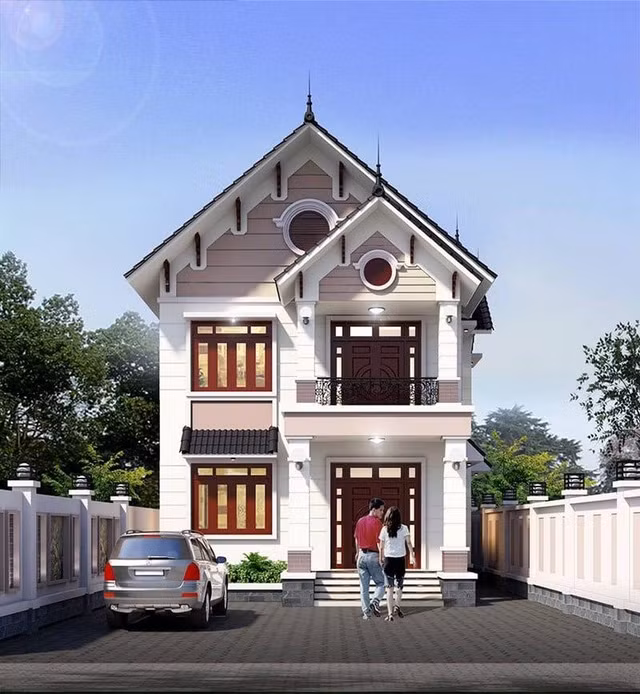 Các mẫu nhà 2 tầng mái thái có giá dưới 1 tỷ đẹp không tỳ vết - Hình 6 Cac mau nha 2 tang mai thai co gia duoi 1 ty dep khong ty vet-Hinh-6