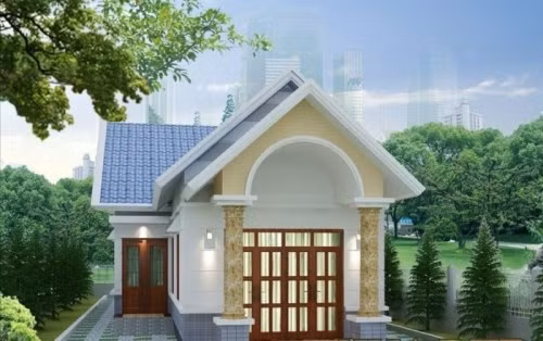 Top mẫu nhà cấp 4 mái thái chữ L sang trọng, rẻ tiền ai cũng muốn xây - Hình 8 Top mau nha cap 4 mai thai chu L sang trong, re tien ai cung muon xay-Hinh-8