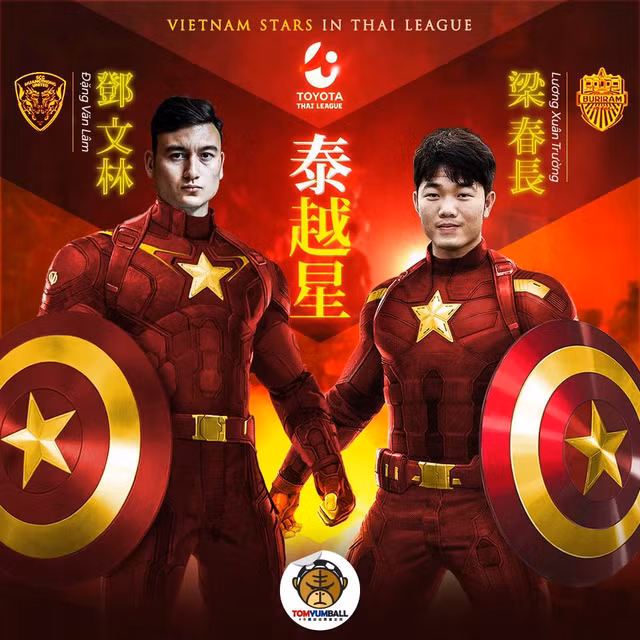 NHM Trung Quốc tung poster cổ vũ cho đội tuyển Việt Nam gặp Thái Lan tại King's Cup 2019 - Hình 2 NHM Trung Quoc tung poster co vu cho doi tuyen Viet Nam gap Thai Lan tai King's Cup 2019-Hinh-2