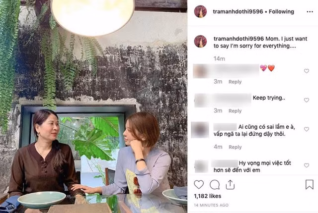 Hotgirl Trâm Anh nói lời xin lỗi mẹ sau khi lộ clip nóng Hotgirl Tram Anh noi loi xin loi me sau khi lo clip nong