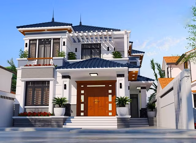 Top 10 mẫu nhà mái Nhật khả năng tạo trend năm 2024 - Hình 10 Top 10 mau nha mai Nhat kha nang tao trend nam 2024-Hinh-10