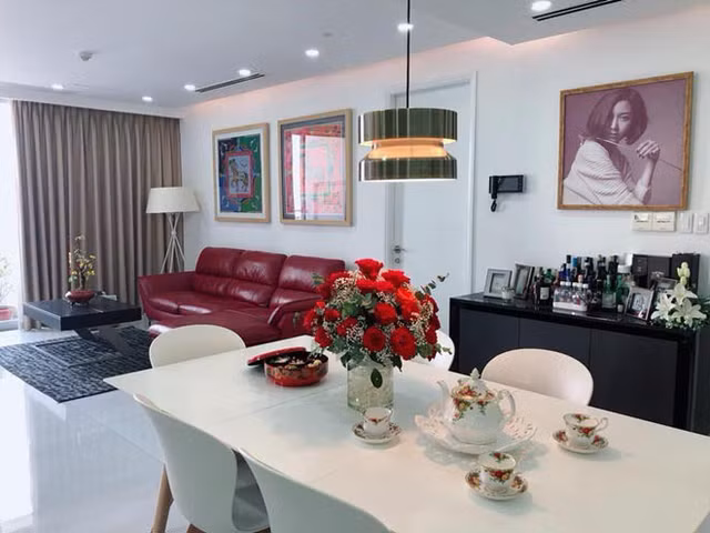 Cận cảnh Penhouse 400m2 tuyệt đẹp của Á hậu Thúy Vân - Hình 5 Can canh Penhouse 400m2 tuyet dep cua A hau Thuy Van-Hinh-5