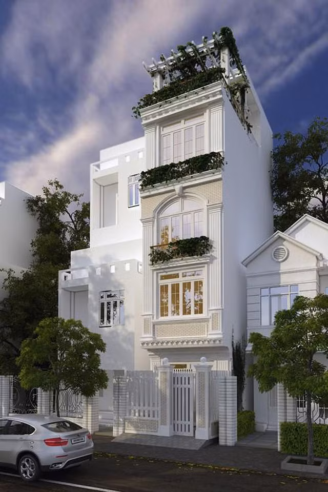 Đây là 10 mẫu nhà phố mặt tiền 3m đơn giản nhưng đẹp tuyệt vời - Hình 10 Day la 10 mau nha pho mat tien 3m don gian nhung dep tuyet voi-Hinh-10