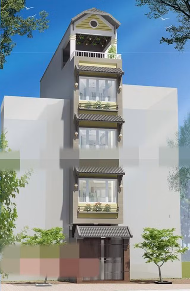Đây là 10 mẫu nhà phố mặt tiền 3m đơn giản nhưng đẹp tuyệt vời - Hình 9 Day la 10 mau nha pho mat tien 3m don gian nhung dep tuyet voi-Hinh-9