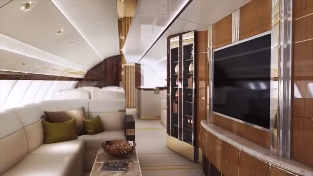 5 máy bay tư nhân sang trọng và đắt nhất hiện nay - Hình 8 5 may bay tu nhan sang trong va dat nhat hien nay-Hinh-8