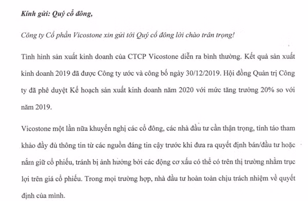 Vicostone đặt kế hoạch lợi nhuận gần 2.000 tỷ đồng năm 2020, cổ phiếu biến động lạ - Hình 2 Vicostone dat ke hoach loi nhuan gan 2.000 ty dong nam 2020, co phieu bien dong la-Hinh-2
