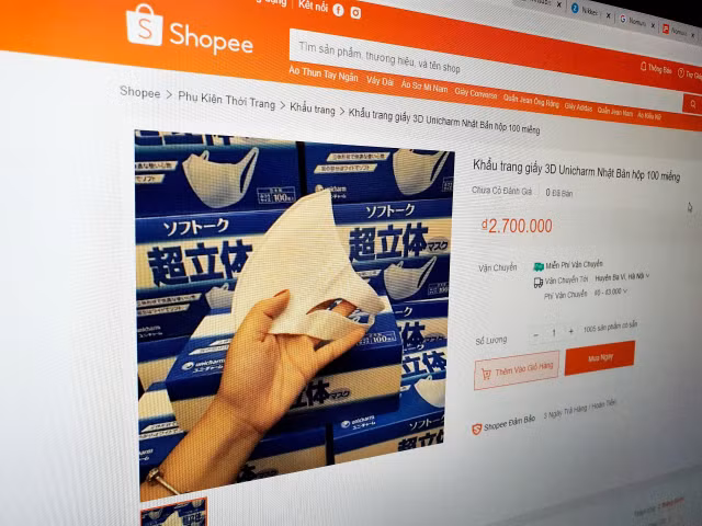 Hơn 30.000 gian hàng trên Shopee, Lazada, Tiki... bị xử lý vì lợi dụng virus corona để trục lợi Hon 30.000 gian hang tren Shopee, Lazada, Tiki... bi xu ly vi loi dung virus corona de truc loi