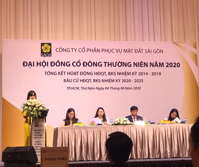 ĐHĐCĐ Phục vụ Mặt đất Sài Gòn: Kế hoạch lợi nhuận lao dốc tới 97% về còn 10 tỷ DHDCD Phuc vu Mat dat Sai Gon: Ke hoach loi nhuan lao doc toi 97% ve con 10 ty