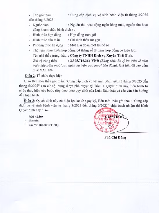 TP HCM: Cty Xuyen Thai Binh duoc chi dinh 4 goi thau tai BV Truyen mau huyet hoc-Hinh-2