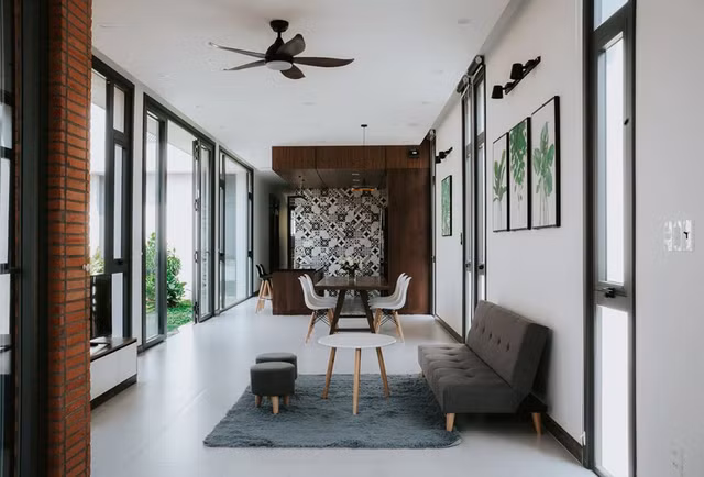 Nhà cấp 4 tràn ngập nắng gió, đẹp mỹ mãn nhờ sử dụng nguyên liệu này - Hình 6 Nha cap 4 tran ngap nang gio, dep my man nho su dung nguyen lieu nay-Hinh-6