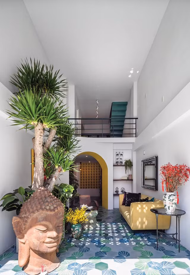 Xem can nha trong hem chi rong 3m nhung chang khac gi resort-Hinh-2