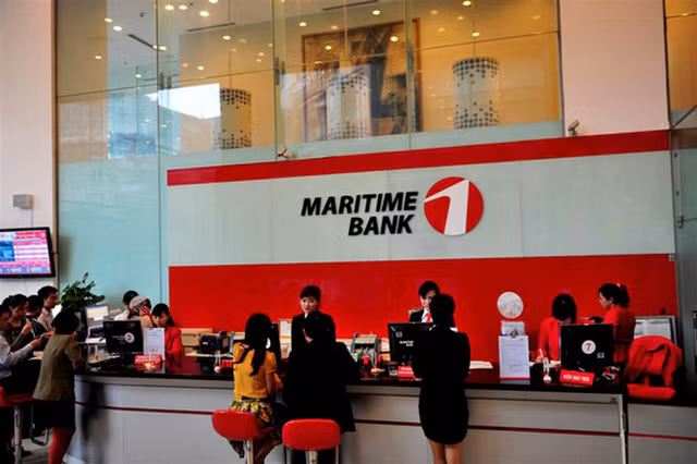 "Lộ" mức thưởng Tết khủng của các "ông lớn" ngân hàng - Hình 2 MaritimeBank bổ sung khoản thưởng mới tương đương 1 tháng lương bình quân cho nhân viên dịp Tết Nguyên đán. Ảnh: MaritimeBank.