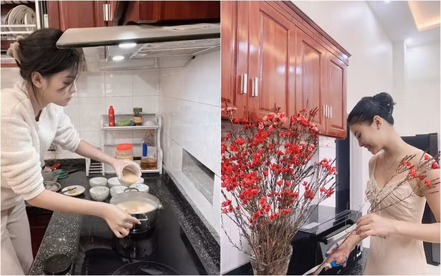 Man nhan vuon rau xanh muot trong nha A hau Dao Thi Hien-Hinh-5