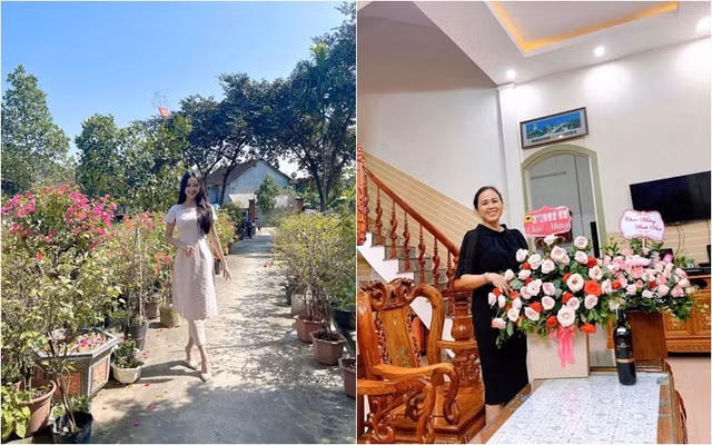 Man nhan vuon rau xanh muot trong nha A hau Dao Thi Hien-Hinh-3