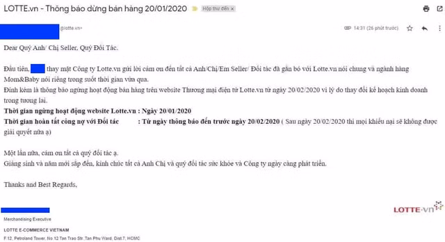 Trang thương mại điện tử Lotte.vn ngừng hoạt động? Trang thuong mai dien tu Lotte.vn ngung hoat dong?